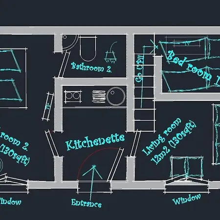 Vintage Downtown Escape 2 Baths 2 Beds * Budapest