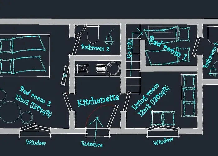 Vintage Downtown Escape 2 Baths 2 Beds * Budapest